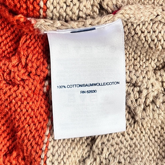 Women’s Lands’ End Eclectic Grandpa Drifter Cable Knit Cardigan Sweater Size S - Picture 15 of 16